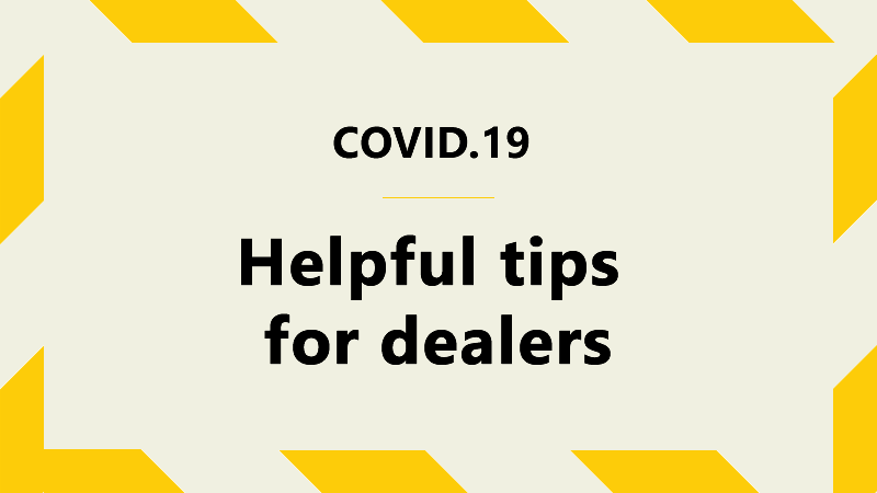 covid.19 tips for dealers